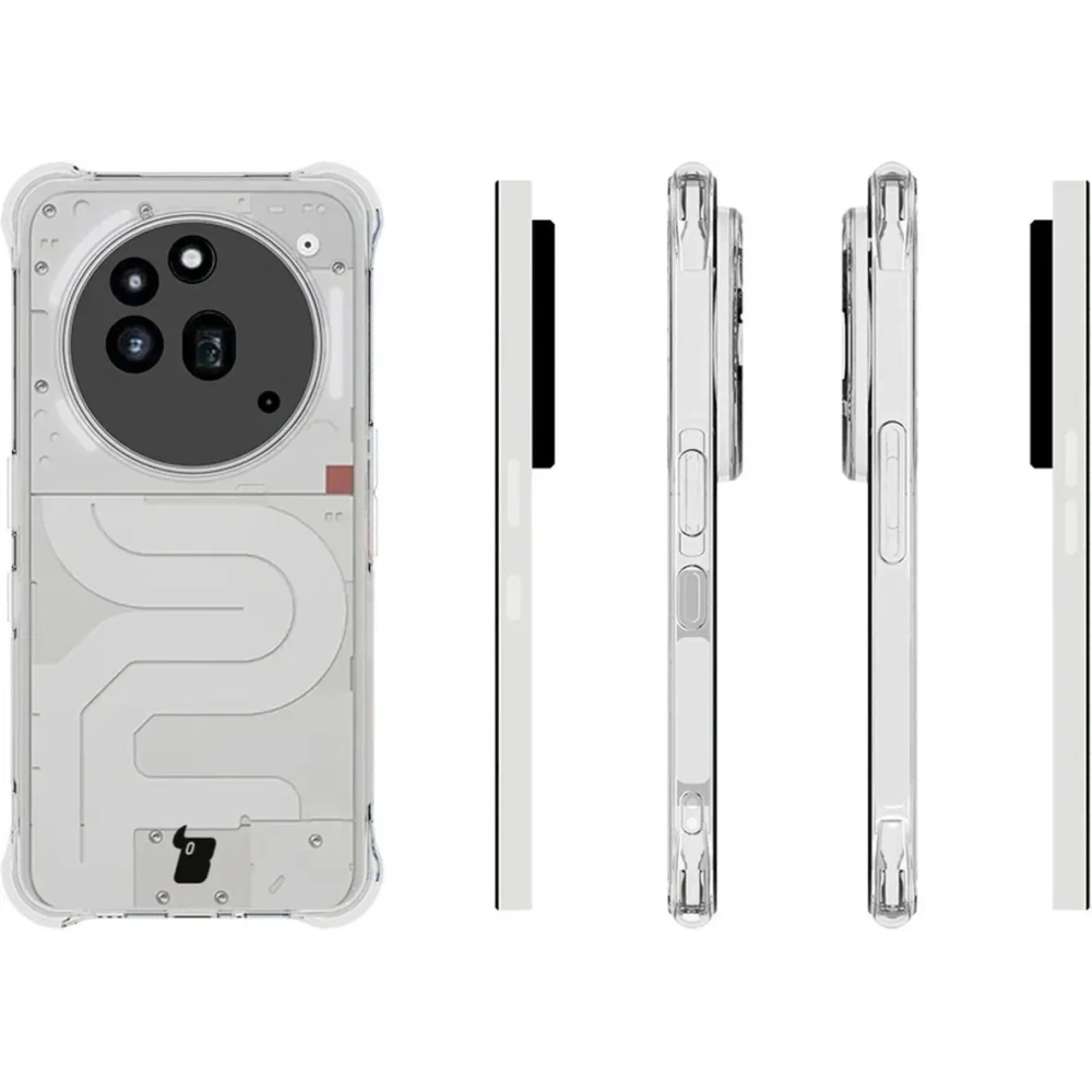 Hurtownia GSM - Bizon Case Clear Pack Hülle + 2x Schutzglas für Nothing Phone (3a) Pro - BIZ9147 - {ean13} - Hurt