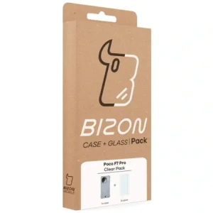 Hurtownia GSM - Bizon Case Clear Pack-Hülle + 2x Displayschutzglas für Xiaomi Poco F7 Pro - BIZ9148 - {ean13} - Hurt