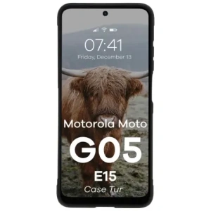 Wholesale Bizon Case Tur Motorola Moto G05 / E15 black - BIZ9150 - {ean13} - Hurt