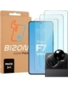 Wholesale Bizon Clear 2 Pack 3x tempered glass + 1x lens protection Xiaomi Poco F7 Ultra - BIZ9151 - {ean13} - Hurt
