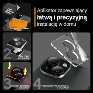 Hurtownia GSM - PanzerGlass Hoops Kamera Apple iPhone 15 / 15 Plus schwarz - PZG943 - {ean13} - Hurt