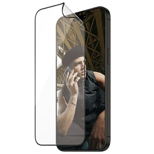 Szkło hybrydowe PanzerGlass Matrix D3O UWF do Apple iPhone 15 Pro Ultra-Wide-Fit rPET