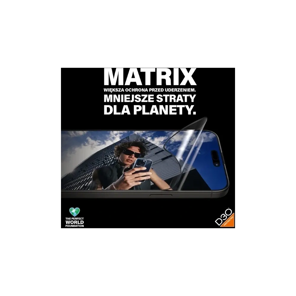 Wholesale PanzerGlass Matrix D3O UWF Apple iPhone 15 Pro Max Ultra-Wide-Fit rPET - PZG945 - {ean13} - Hurt