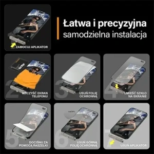 Hurtownia GSM - PanzerGlass Matrix D3O UWF Apple iPhone 15 Pro Max Ultra-Wide-Fit rPET - PZG945 - {ean13} - Hurt