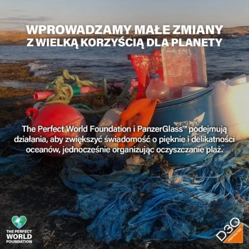 Szkło hybrydowe PanzerGlass Matrix D3O UWF do Apple iPhone 15 Plus Ultra-Wide-Fit rPET