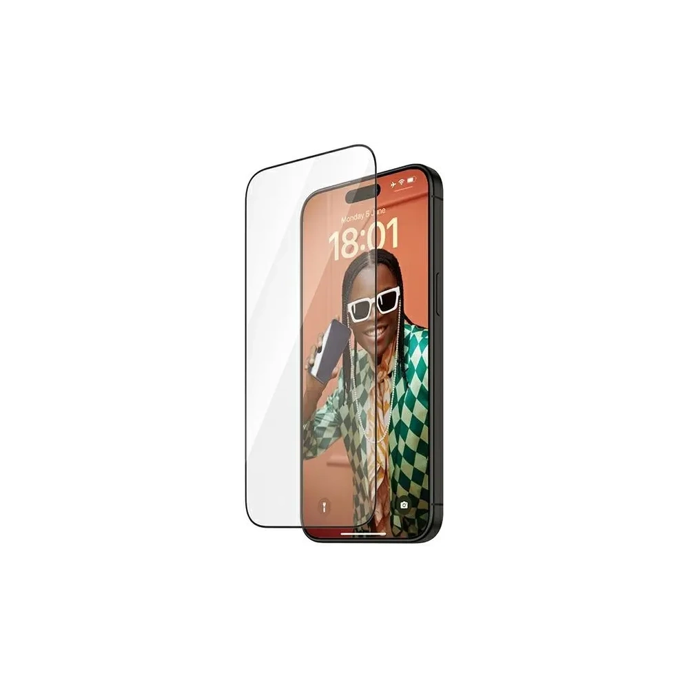Hurtownia GSM - Szkło hartowane PanzerGlass Re:fresh Glass do Apple iPhone 15 Pro Max Ultra-Wide-Fit Screen Protection Easy Aligner - PZG955 - {ean13} - Hurt