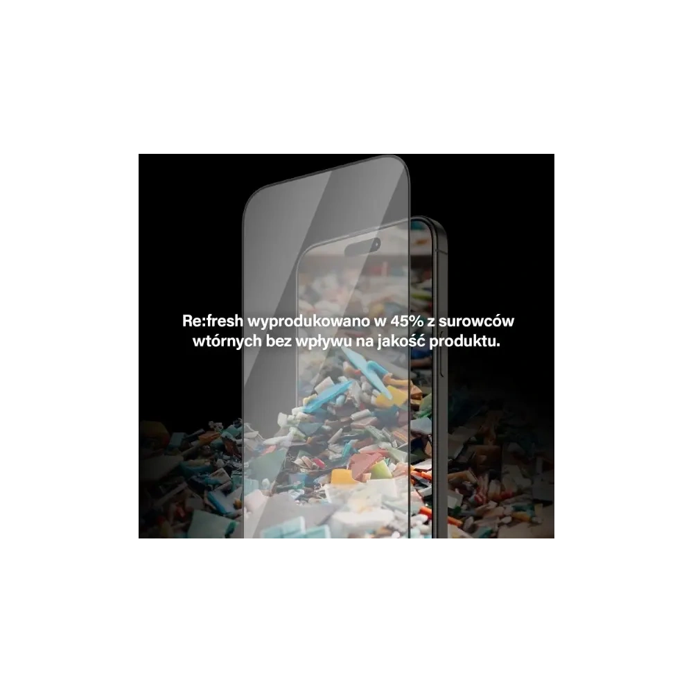 Hurtownia GSM - Szkło hartowane PanzerGlass Re:fresh Glass do Apple iPhone 15 Pro Max Ultra-Wide-Fit Screen Protection Easy Aligner - PZG955 - {ean13} - Hurt