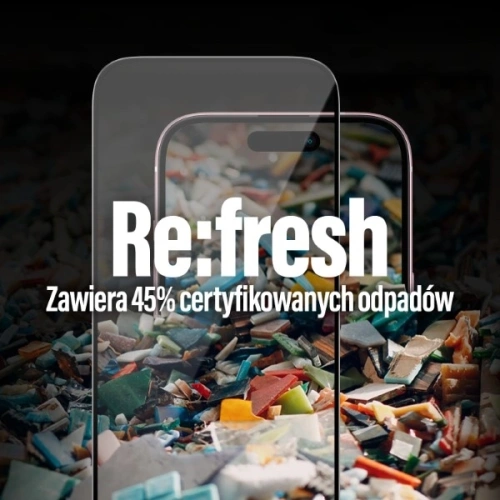 Szkło hartowane PanzerGlass Re:fresh Glass do Apple iPhone 15 Ultra-Wide-Fit Screen Protection Easy Aligner