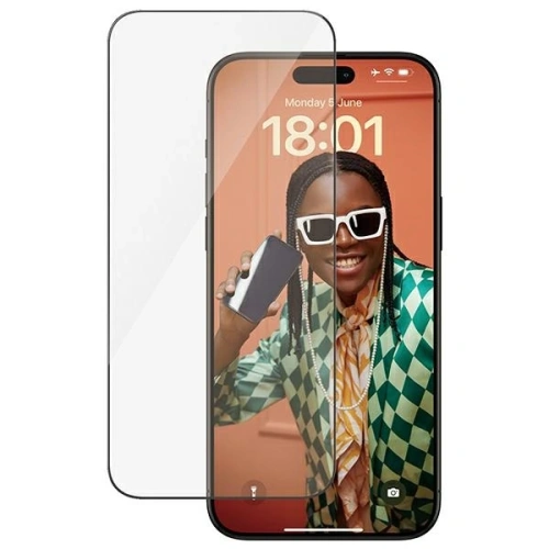 Szkło hartowane PanzerGlass Ultra-Wide Fit do Apple iPhone 15 Pro Max Screen Protection Easy Aligner