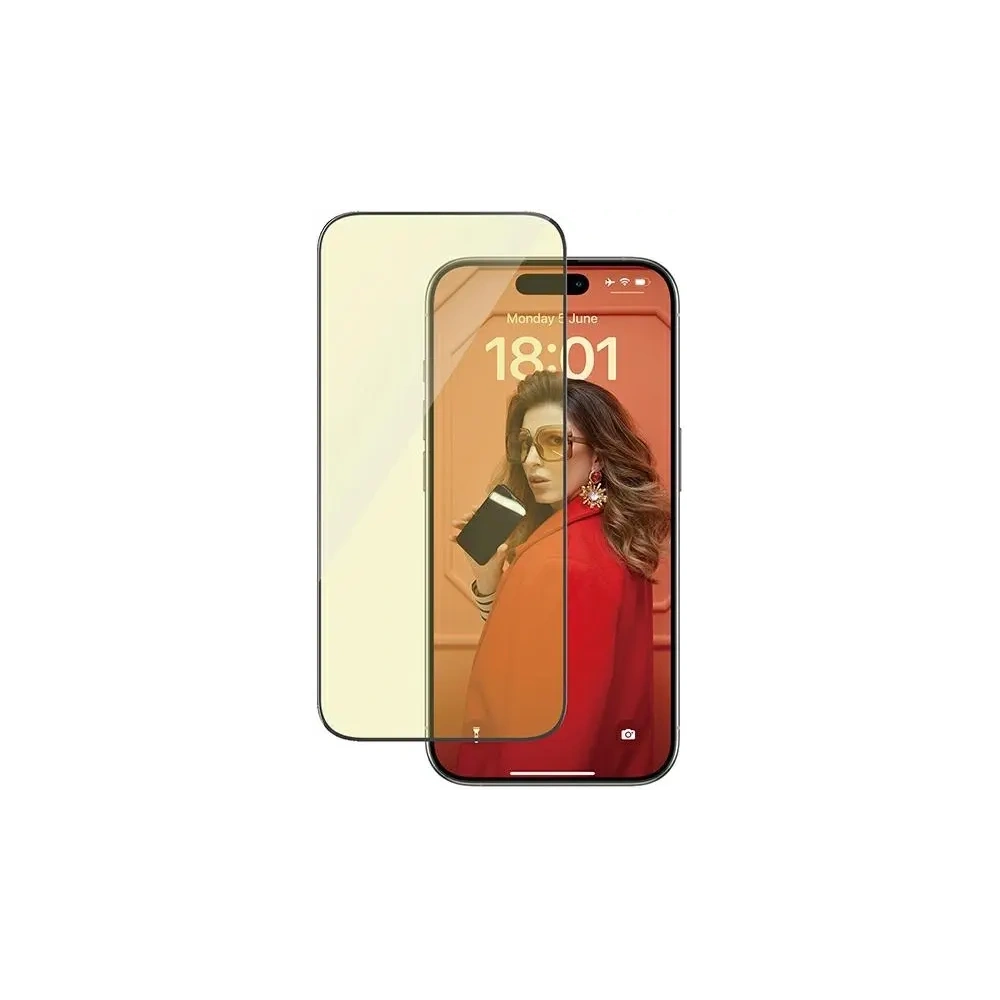 Hurtownia GSM - PanzerGlass Ultra-Wide Fit Apple iPhone 15 Pro 2v1 Ochrana obrazovky Antireflexní + Antivirová Easy Aligner - PZG959 - {ean13} - Hurt