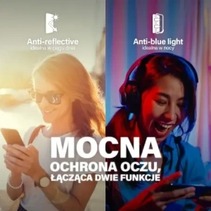 Hurtownia GSM - PanzerGlass Ultra-Wide Fit Apple iPhone 15 Pro 2in1 Képernyővédelem Antireflexiós + Antikék Könnyű Igazító - PZG959 - {ean13} - Hurt