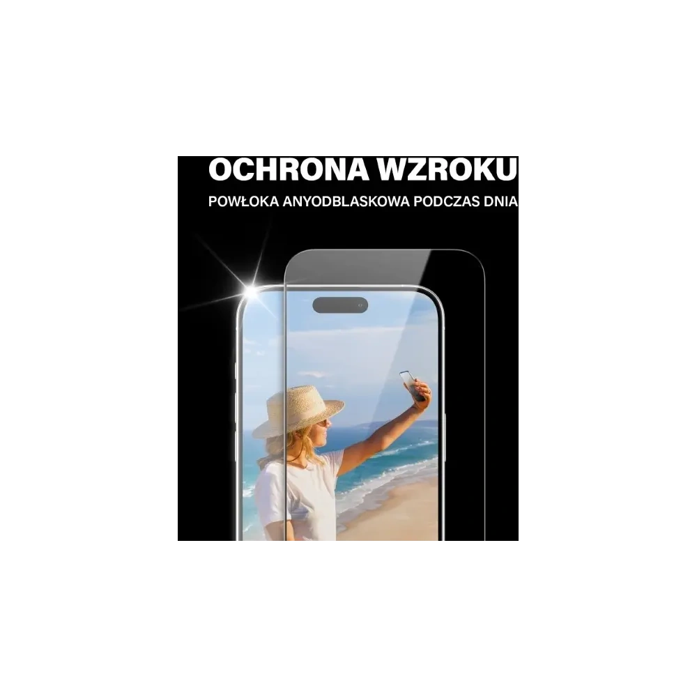 Hurtownia GSM - Szkło hartowane antyreflekcyjne PanzerGlass Ultra-Wide Fit do Apple iPhone 15 Pro 2in1 Screen Protection Anti-reflective + Anti-Blue Easy Aligner - PZG959 - {ean13} - Hurt