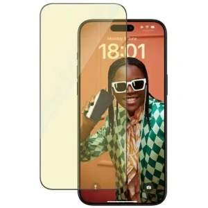 Hurtownia GSM - PanzerGlass Ultra-Wide Fit Apple iPhone 15 Pro Max 2in1 Képernyővédelem Antireflexiós+Anti-Kék Könnyű Igazító - PZG962 - {ean13} - Hurt
