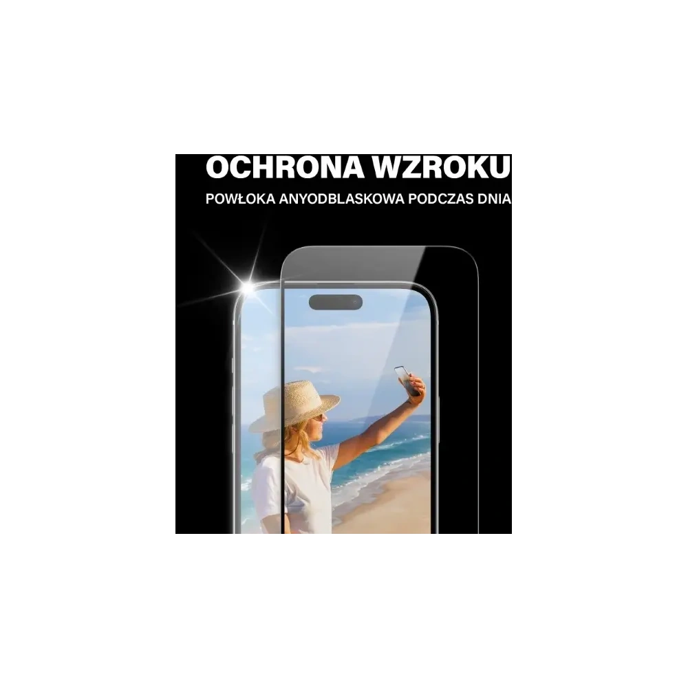 Hurtownia GSM - Szkło hartowane antyreflekcyjne PanzerGlass Ultra-Wide Fit do Apple iPhone 15 2in1 Screen Protection Anti-reflective+Anti-Blue Easy Aligner - PZG964 - {ean13} - Hurt