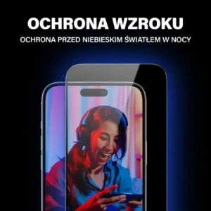 Hurtownia GSM - PanzerGlass Ultra-Wide Fit Apple iPhone 15 Plus 2in1 Bildschirmschutz Anti-Reflex + Anti-Blau Einfacher Ausrichter - PZG967 - {ean13} - Hurt