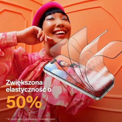 Szkło hartowane antyreflekcyjne PanzerGlass Ultra-Wide Fit do Apple iPhone 15 Plus 2in1 Screen Protection Anti-reflective+Anti-Blue Easy Aligner