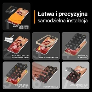 Hurtownia GSM - PanzerGlass Ultra-Wide Fit Apple iPhone 15 Plus Datenschutzbildschirm Schutz Easy Aligner - PZG968 - {ean13} - Hurt