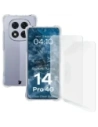 Hurtownia GSM - Bizon Case Clear Pack carcasă + 2x folie de ecran + protecție pentru lentilă Xiaomi Redmi Note 14 Pro 4G - BIZ9152 - {ean13} - Hurt