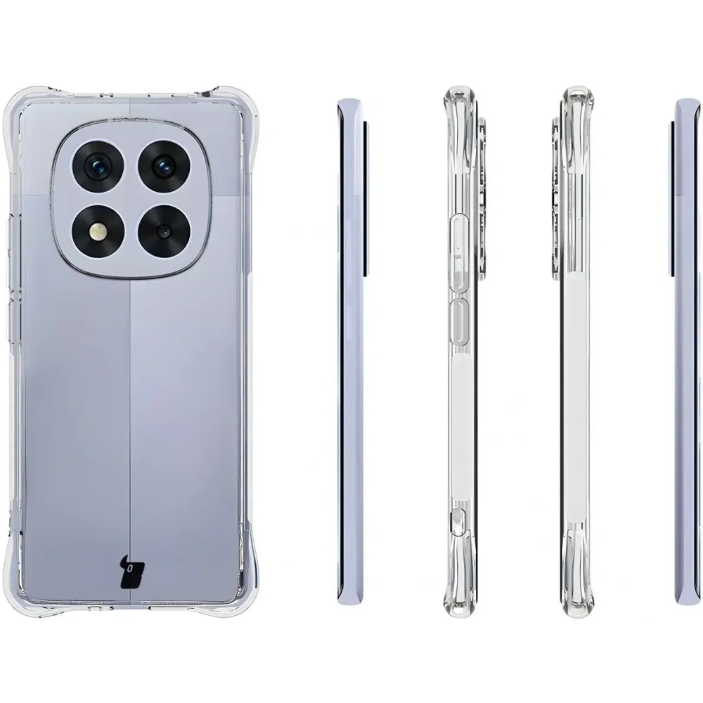 Wholesale Bizon Case Clear Pack case + 2x screen film + lens protector Xiaomi Redmi Note 14 Pro 4G - BIZ9152 - {ean13} - Hurt