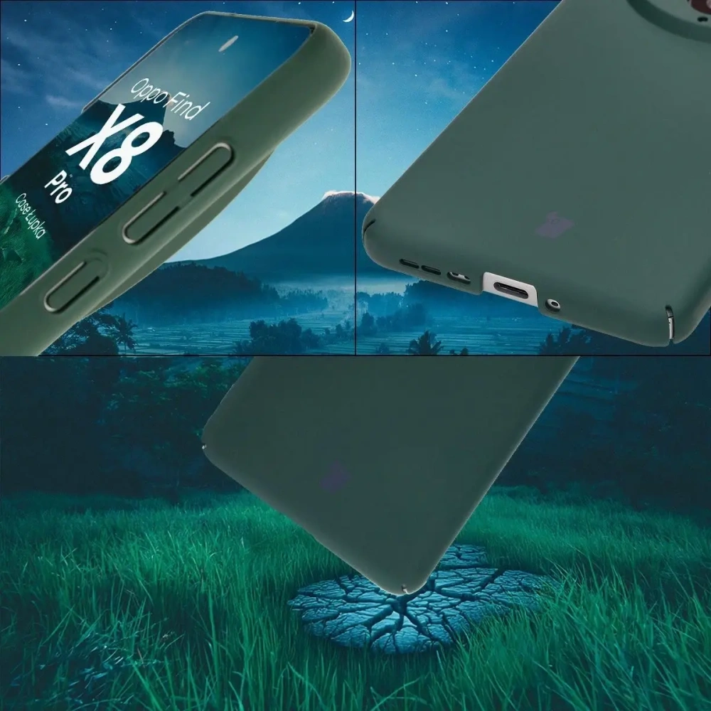 Hurtownia GSM - Caz Bizon Lupka Oppo Find X8 Pro verde - BIZ9154 - {ean13} - Hurt