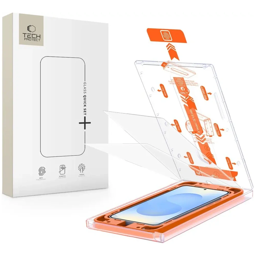 Wholesale Tech-Protect Quick Set+ Samsung Galaxy S25 Clear [2 PACK] - THP4201 - {ean13} - Hurt