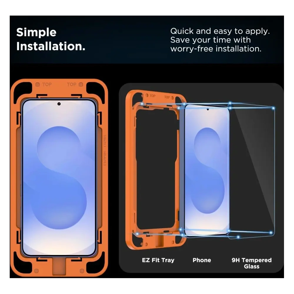 Wholesale Tech-Protect Quick Set+ Samsung Galaxy S25 Clear [2 PACK] - THP4201 - {ean13} - Hurt