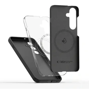 Hurtownia GSM - Tech-Protect Folyékony Szilikon MagSafe Samsung Galaxy S25 Edge Fekete - THP4205 - {ean13} - Hurt
