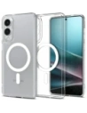 Spigen Ultra Hybrid Mag MagSafe Samsung Galaxy S25 Edge Átlátszó/fehér