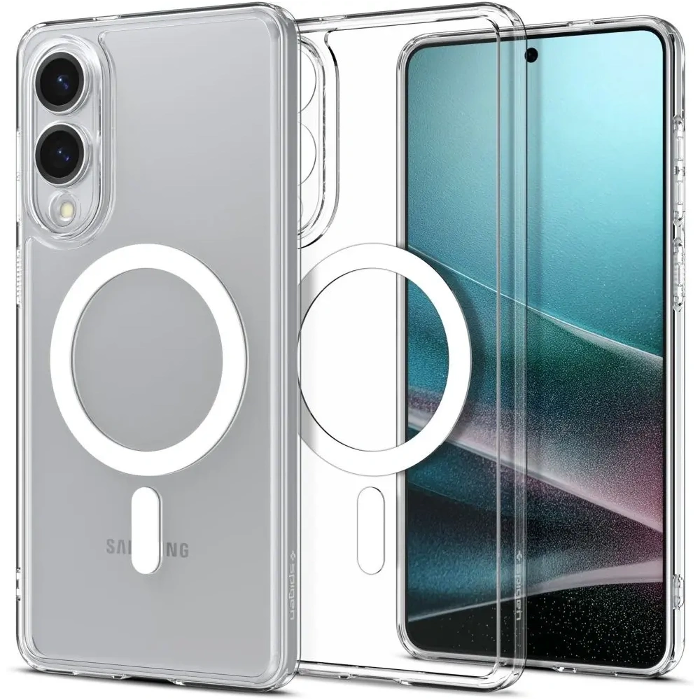 Wholesale Spigen Ultra Hybrid Mag MagSafe Samsung Galaxy S25 Edge Clear/white - SPN16757 - {ean13} - Hurt