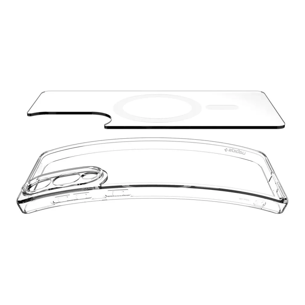 Wholesale Spigen Ultra Hybrid Mag MagSafe Samsung Galaxy S25 Edge Clear/white - SPN16757 - {ean13} - Hurt