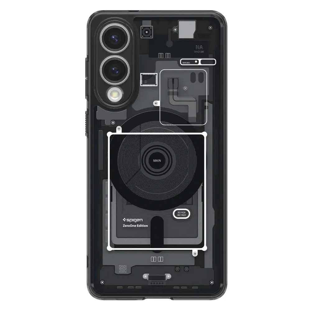 Wholesale Spigen Ultra Hybrid Mag MagSafe Samsung Galaxy S25 Edge Zero One Black - SPN16759 - {ean13} - Hurt