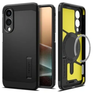 Wholesale Spigen Tough Armor MagSafe Samsung Galaxy S25 Edge Black - SPN16764 - {ean13} - Hurt