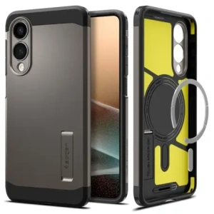 Wholesale Spigen Tough Armor MagSafe Samsung Galaxy S25 Edge Gunmetal - SPN16765 - {ean13} - Hurt