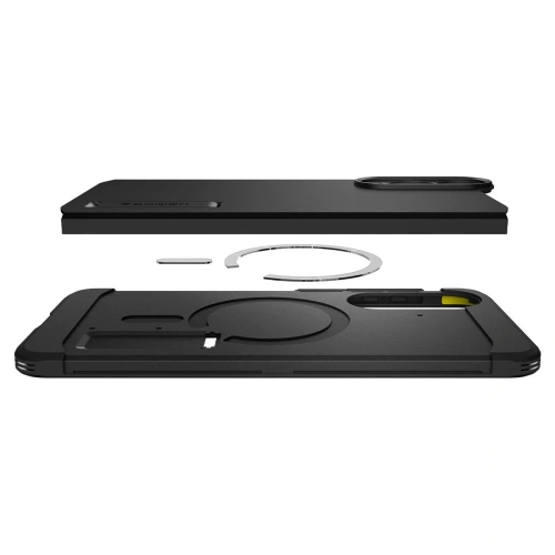 Etui Spigen Tough Armor MagSafe Samsung Galaxy S25 Edge Black