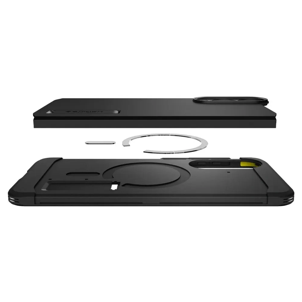Hurtownia GSM - Spigen Tough Armor MagSafe Samsung Galaxy S25 Edge Schwarz - SPN16764 - {ean13} - Hurt