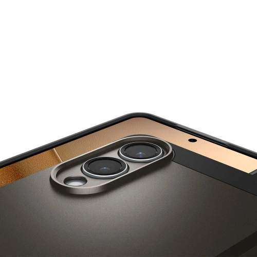 Etui Spigen Tough Armor MagSafe Samsung Galaxy S25 Edge Gunmetal