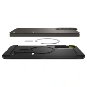 Hurtownia GSM - Spigen Tough Armor MagSafe Samsung Galaxy S25 Edge Fekete fém - SPN16765 - {ean13} - Hurt