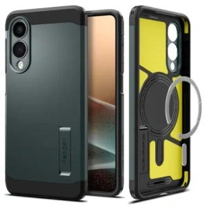Wholesale Spigen Tough Armor MagSafe Samsung Galaxy S25 Edge Abyss Green - SPN16766 - {ean13} - Hurt