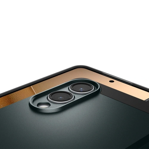 Etui Spigen Tough Armor MagSafe Samsung Galaxy S25 Edge Abyss Green