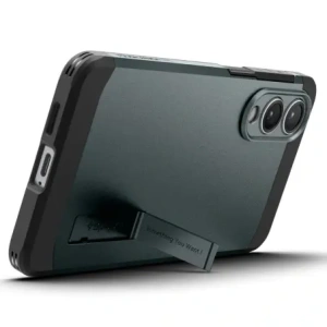Wholesale Spigen Tough Armor MagSafe Samsung Galaxy S25 Edge Abyss Green - SPN16766 - {ean13} - Hurt