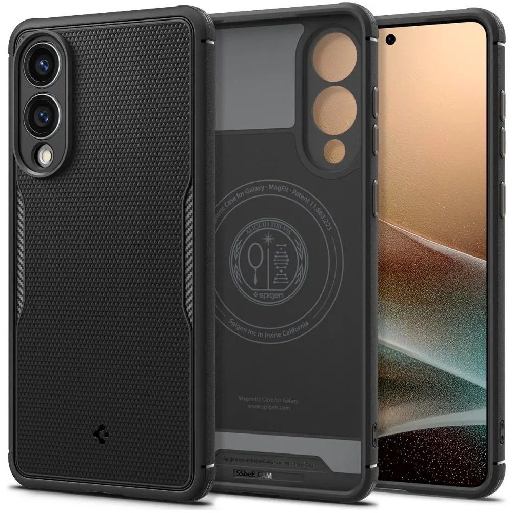 Hurtownia GSM - Spigen Core Armor Mag MagSafe Samsung Galaxy S25 Edge Negru Mat - SPN16769 - {ean13} - Hurt