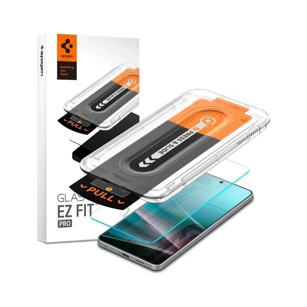 Wholesale Spigen GLAS.tR ez Fit Pro Samsung Galaxy S25 Edge Clear - SPN16770 - {ean13} - Hurt