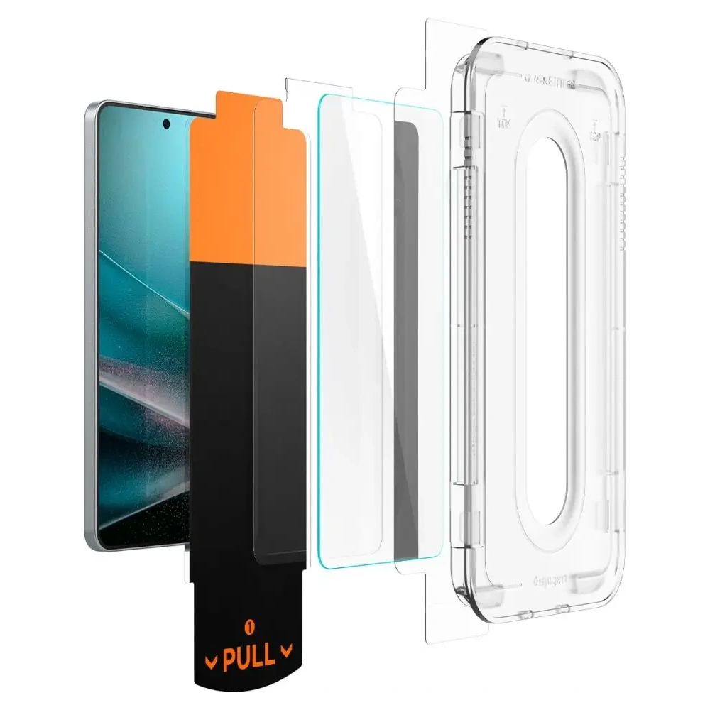 Wholesale Spigen GLAS.tR ez Fit Pro Samsung Galaxy S25 Edge Clear - SPN16770 - {ean13} - Hurt