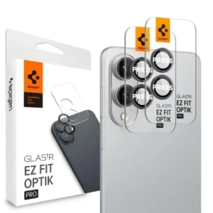 Wholesale Spigen Optik Pro Glas.tr ez Fit Camera Protector Samsung Galaxy S25 Edge Black [2 PACK] - SPN16771 - {ean13} - Hurt