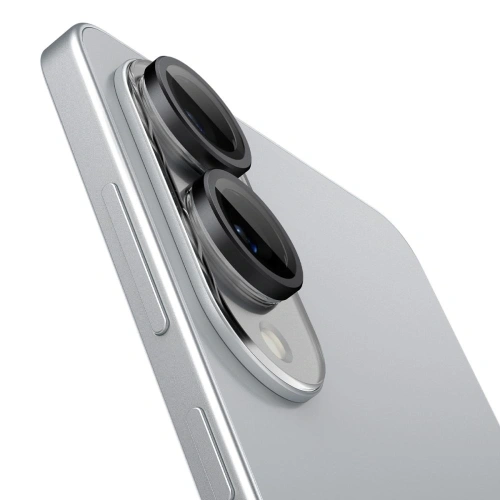 Szkło hartowane na aparat Spigen Optik Pro Glas.tr ez Fit Camera Protector Samsung Galaxy S25 Edge Black [2 PACK]