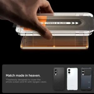 Wholesale Spigen GLAS.tR ez Fit Pro Samsung Galaxy S25 Edge Clear - SPN16770 - {ean13} - Hurt