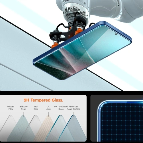 Szkło hartowane Spigen GLAS.tR ez Fit Pro Samsung Galaxy S25 Edge Clear