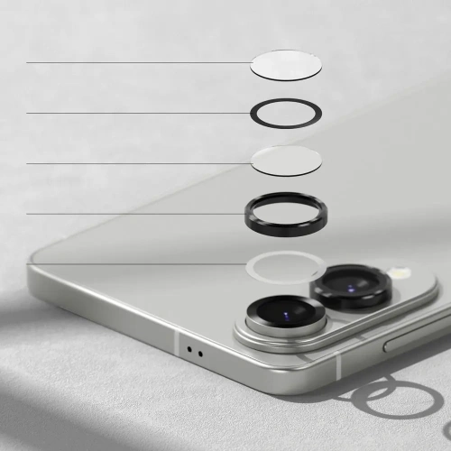 Nakładka Ringke Camera Frame Protector Samsung Galaxy S25 Edge Black