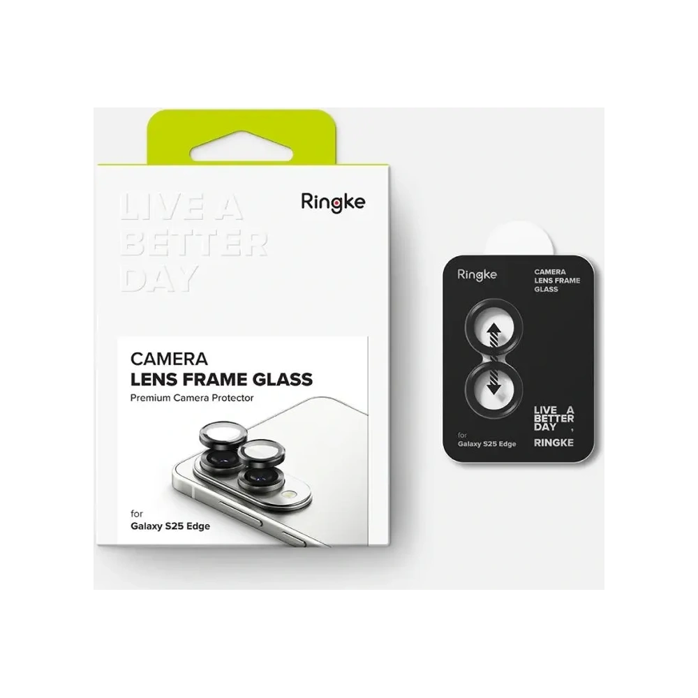 Wholesale Ringke Camera Frame Protector Samsung Galaxy S25 Edge Black - RGK11798 - {ean13} - Hurt