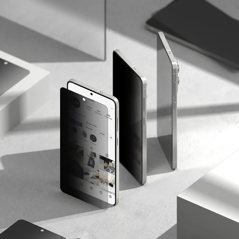 Wholesale Ringke Easy Slide Samsung Galaxy S25 Edge Privacy [2 PACK] - RGK11800 - {ean13} - Hurt